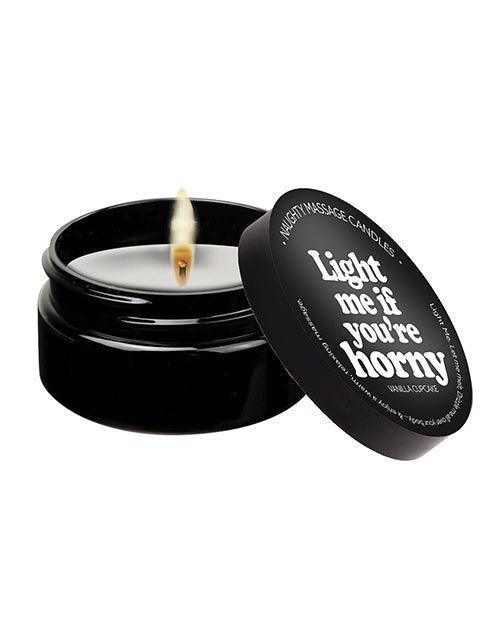 product image, Kama Sutra Mini Massage Candle - 2 Oz Light Me If You're Horny - SEXYEONE
