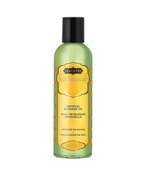 product image, Kama Sutra Naturals Massage Oil - 2 Oz Coconut Pineapple - SEXYEONE
