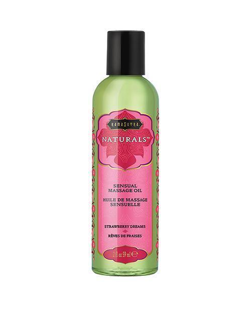 product image, Kama Sutra Naturals Massage Oil - 2 Oz Strawberry Dreams - SEXYEONE
