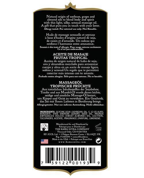 image of product,Kama Sutra Naturals Massage Oil - SEXYEONE