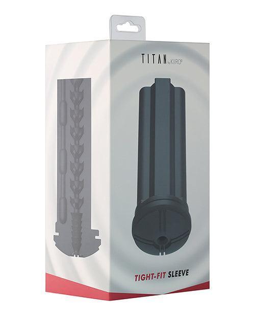 product image, .kiiroo Tight Fit Sleeve For Titan - Black - SEXYEONE
