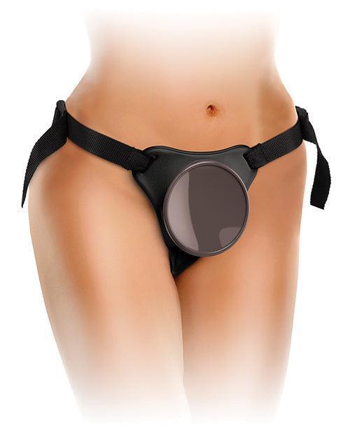 image of product,King Cock Elite Comfy Body Dock Strap On Harness - Black - SEXYEONE