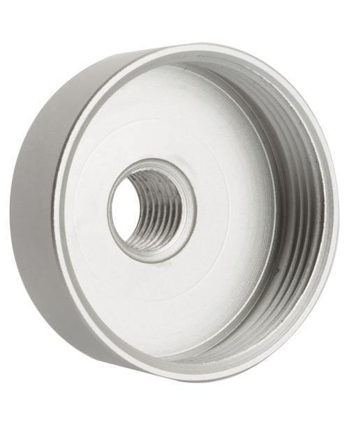 image of product,Kink Fucking Machines Power Banger Adapter For Fuck Hole Variable Pressure Stroker - Silver - SEXYEONE