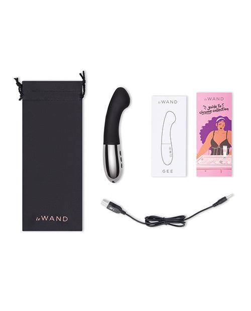 image of product,Le Wand Gee G-spot Targeting Rechargeable Vibrator - SEXYEONE