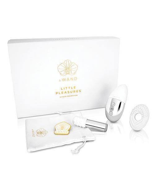 product image, Le Wand Little Pleasures 6 Pc Kit - Chrome - SEXYEONE
