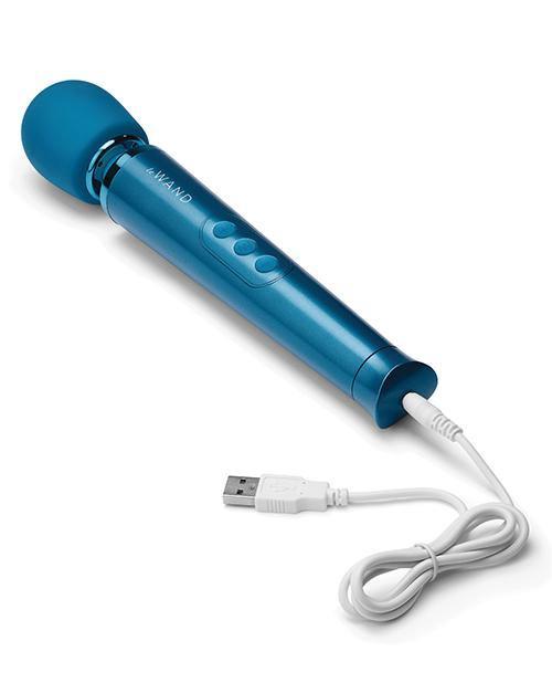 image of product,Le Wand Petite Rechargeable Massager - Blue - SEXYEONE 