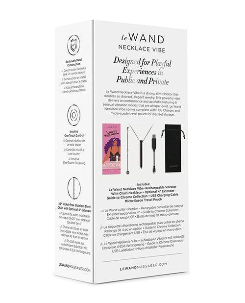 image of product,Le Wand Vibrating Necklace - SEXYEONE