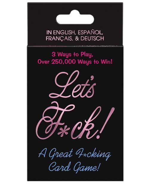 product image, Let's Fuck Card Game - SEXYEONE