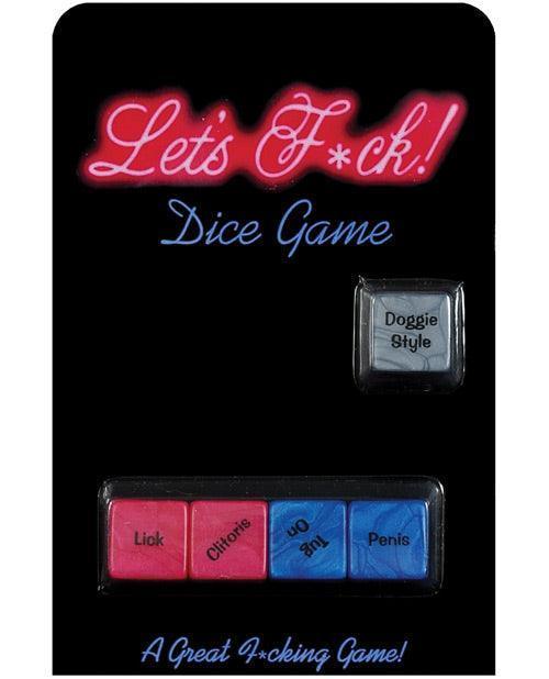product image, Let's Fuck Dice - SEXYEONE