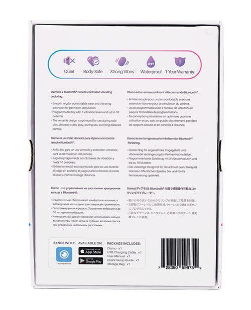 product image,Lovense Diamo Cock Ring - Black - SEXYEONE