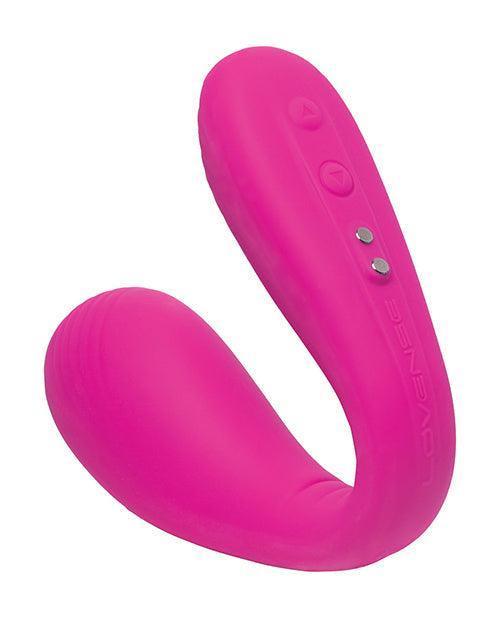 image of product,Lovense Dolce (previously Quake) Adjustable Dual Stimulator - Pink - SEXYEONE