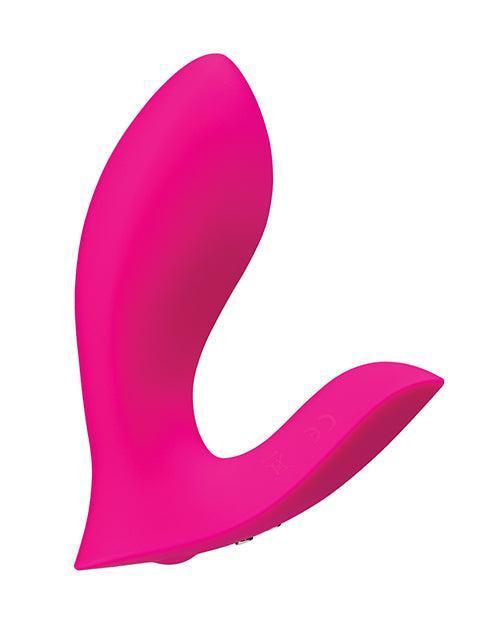 image of product,Lovense Flexer Dual Panty Vibrator - Pink - SEXYEONE