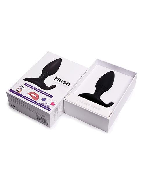 image of product,Lovense Hush Butt Plug - Black - SEXYEONE