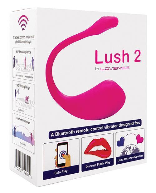 product image, Lovense Lush 2.0 Sound Activated Vibrator - Pink - SEXYEONE