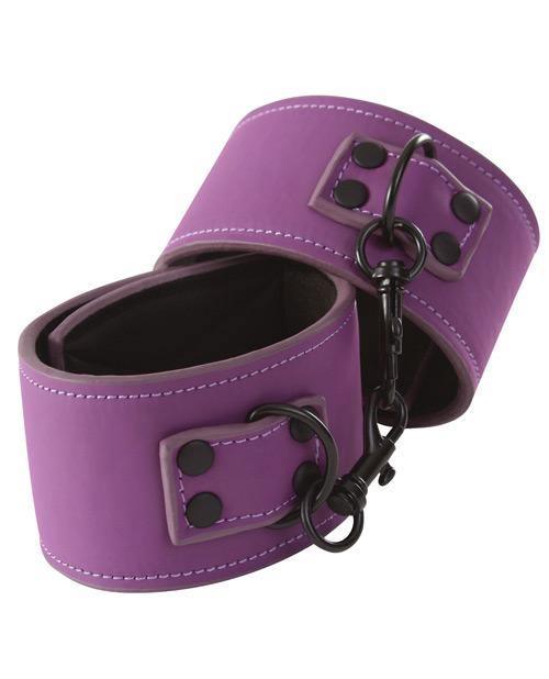 product image,Lust Bondage Wrist Cuffs - Purple - SEXYEONE