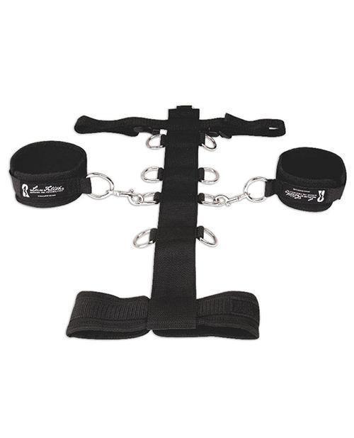 image of product,Lux Fetish 3 Pc Adjustable Neck & Wristraint Set - SEXYEONE