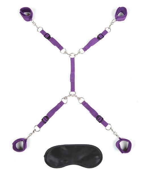 product image,Lux Fetish Bed Spreader - Purple - SEXYEONE