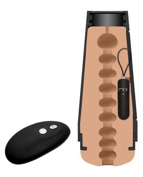 image of product,Main Squeeze Original Vibro Pussy - Flesh - SEXYEONE