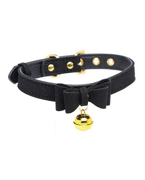 image of product,Master Series Golden Kitty Cat Bell Collar - SEXYEONE 