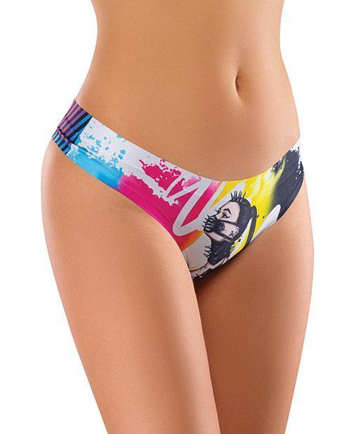product image, Mememe Cabal Margot Printed Thong - SEXYEONE