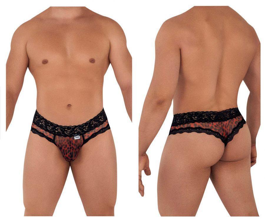 product image, Mesh-Lace Thongs - SEXYEONE