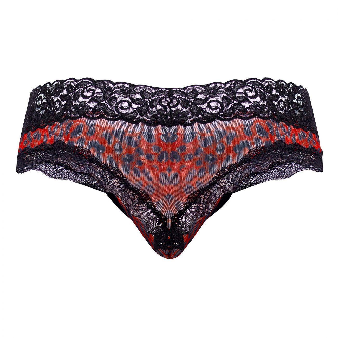 image of product,Mesh-Lace Thongs - SEXYEONE