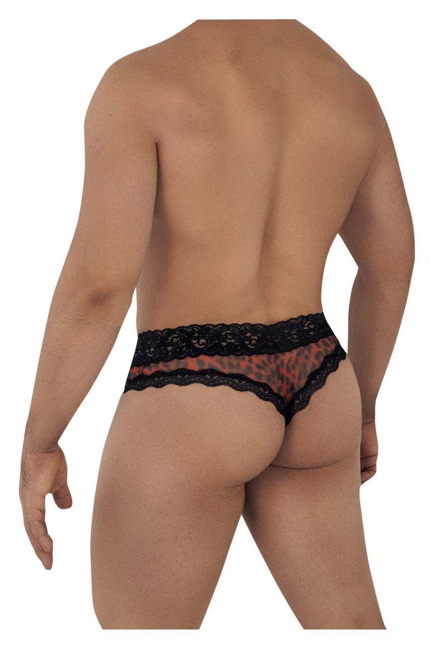 image of product,Mesh-Lace Thongs - SEXYEONE