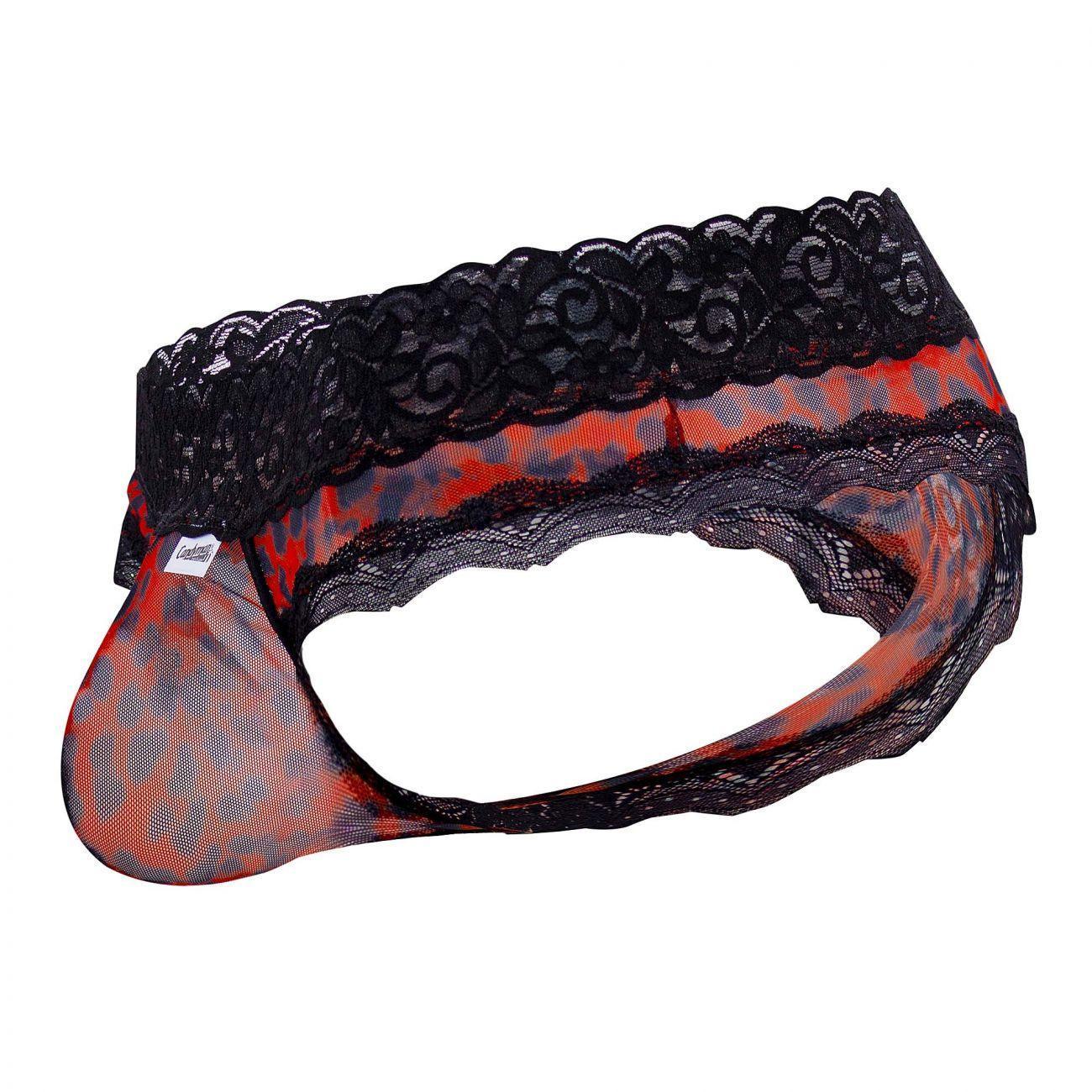 image of product,Mesh-Lace Thongs - SEXYEONE