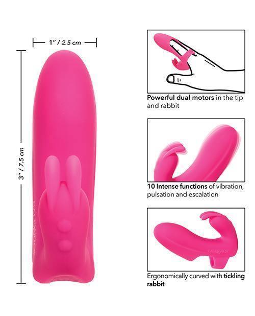 image of product,Mini Marvels Silicone Marvelous Pleaser - Pink - SEXYEONE