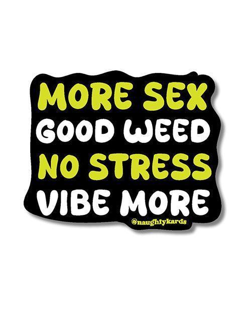 product image, More Sex Sticker - Pack of 3 - SEXYEONE