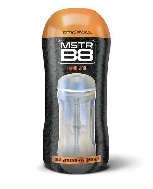 product image, Mstr B8 Clear View Stroker - Clear - SEXYEONE