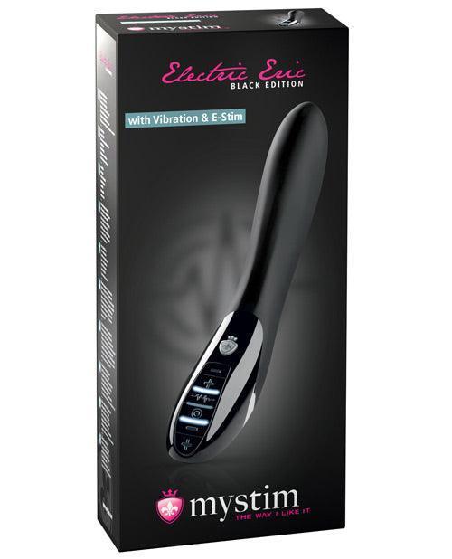 product image, Mystim Electric Eric Estim Vibrator Black Edition - Black - SEXYEONE