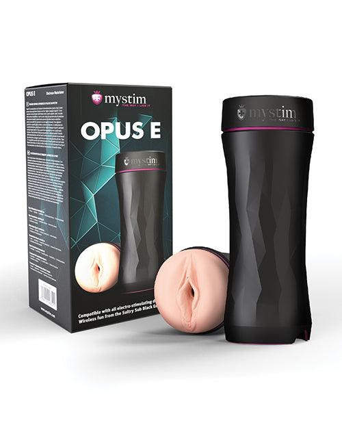 product image, Mystim Opus E Vagina - Black - SEXYEONE
