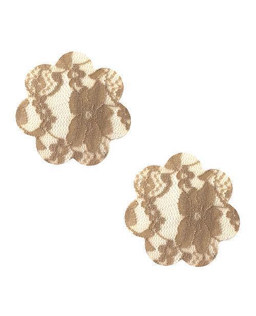 image of product,Neva Nude Lace Petal Flower Pasties - O/s - SEXYEONE