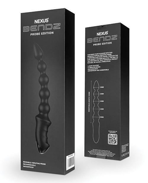 image of product,Nexus Bendz Bendable Vibrating Probe - Black - SEXYEONE