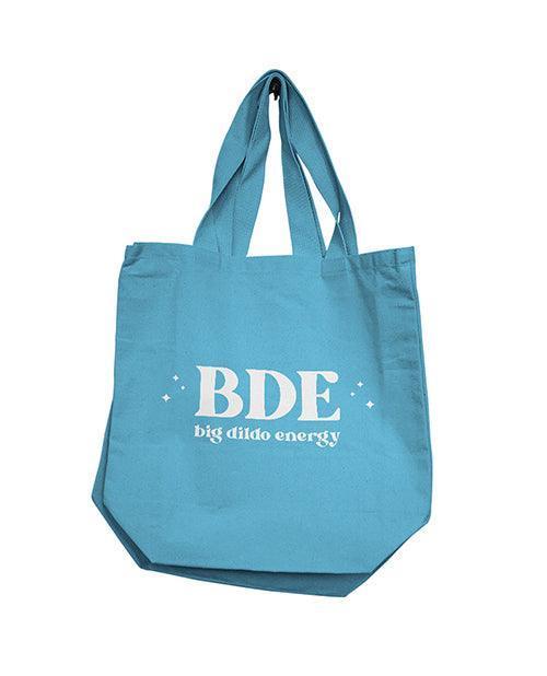 product image, Nobu Big Dildo Energy Reusable Tote - Blue - SEXYEONE