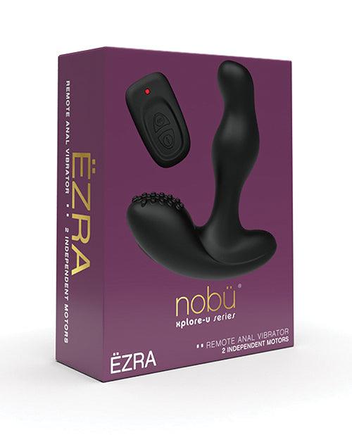 product image,Nobu X-plore U Ezra Anal Vibrator - Black - SEXYEONE