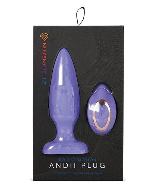 Nu Sensuelle Andii Vertical Roller Motion Butt Plug - {{ SEXYEONE }}