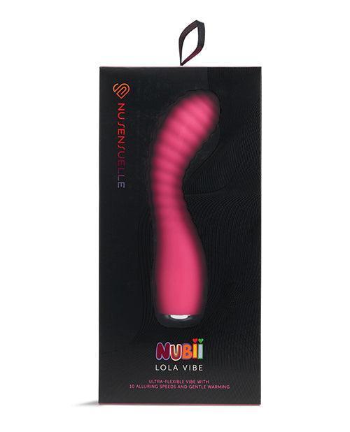 product image, Nu Sensuelle Lola Nubii Flexible Warming Vibe - SEXYEONE