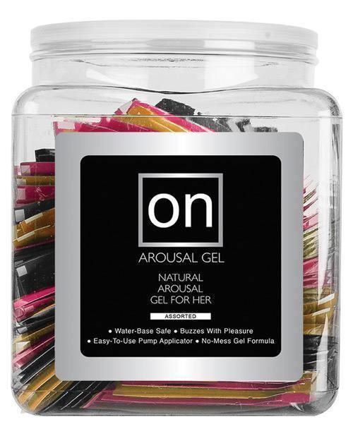 product image, On For Her Arousal Gel Single Use Packet Tub - Asst. Flavor - SEXYEONE