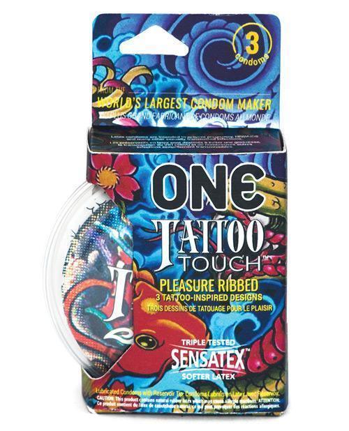 product image, One Tattoo Touch Condoms - SEXYEONE