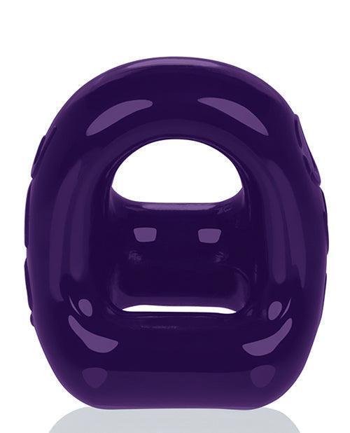 image of product,Oxballs 360 Cock Ring & Ballsling - Eggplant - SEXYEONE