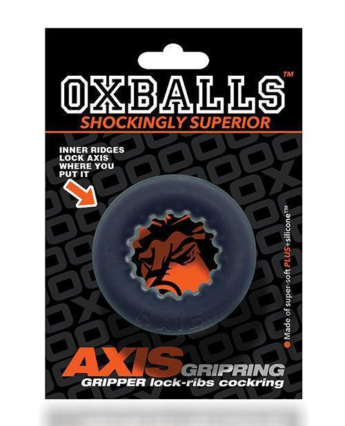 image of product,Oxballs Axis Rib Griphold Cockring - SEXYEONE