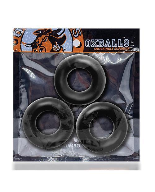 image of product,Oxballs Fat Willy 3 Pack Jumbo Cock Rings - SEXYEONE