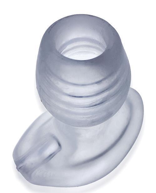 product image, Oxballs Glowhole 2 Hollow Buttplug W-led Insert Large - Clear - SEXYEONE