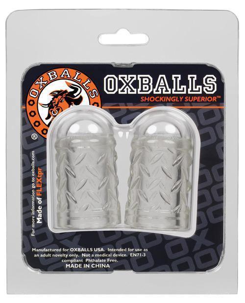 image of product,Oxballs Gripper Nipple Suckers - Clear - SEXYEONE