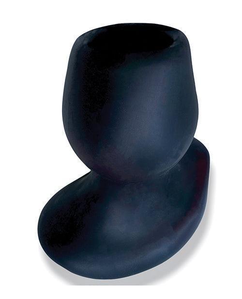 product image,Oxballs Morphhole 2 Gaper Plug Large - Black Ice - SEXYEONE
