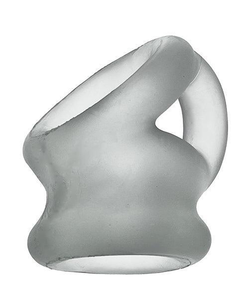 image of product,Oxballs Tri Squeeze Cocksling & Ballstretcher - Clear Ice - SEXYEONE
