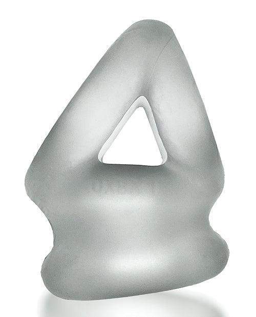 image of product,Oxballs Tri Squeeze Cocksling & Ballstretcher - Clear Ice - SEXYEONE
