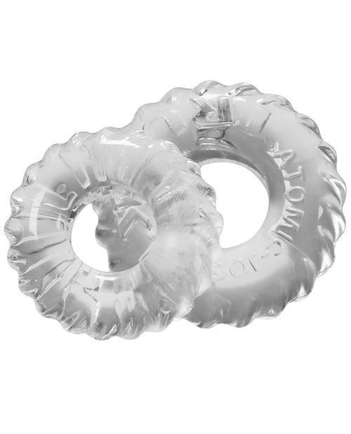 image of product,Oxballs Truckt Cock & Ball Ring - Pack Of 2 - SEXYEONE